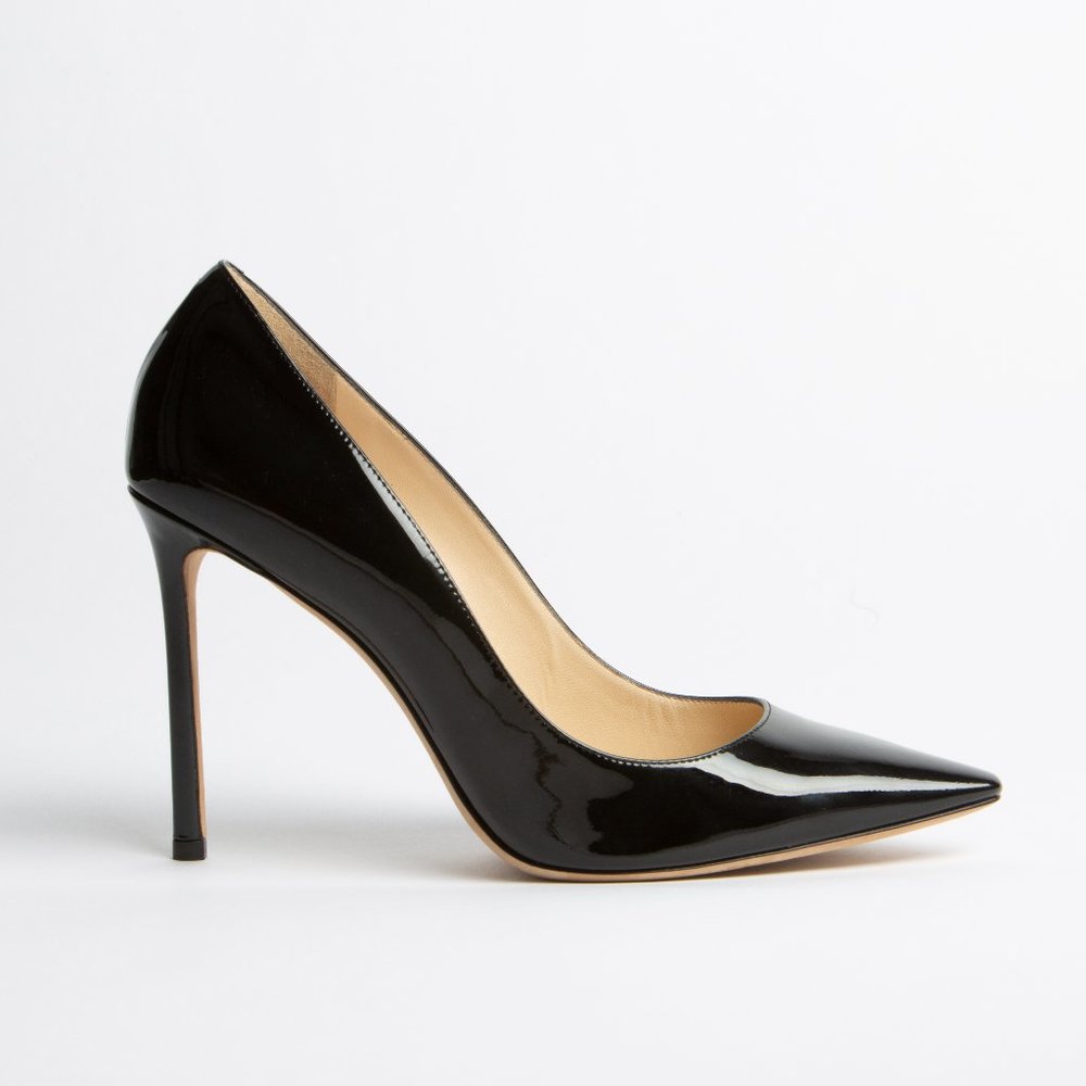 Jimmy Choo Anouk Black Pumps - Picture 2 of 7
